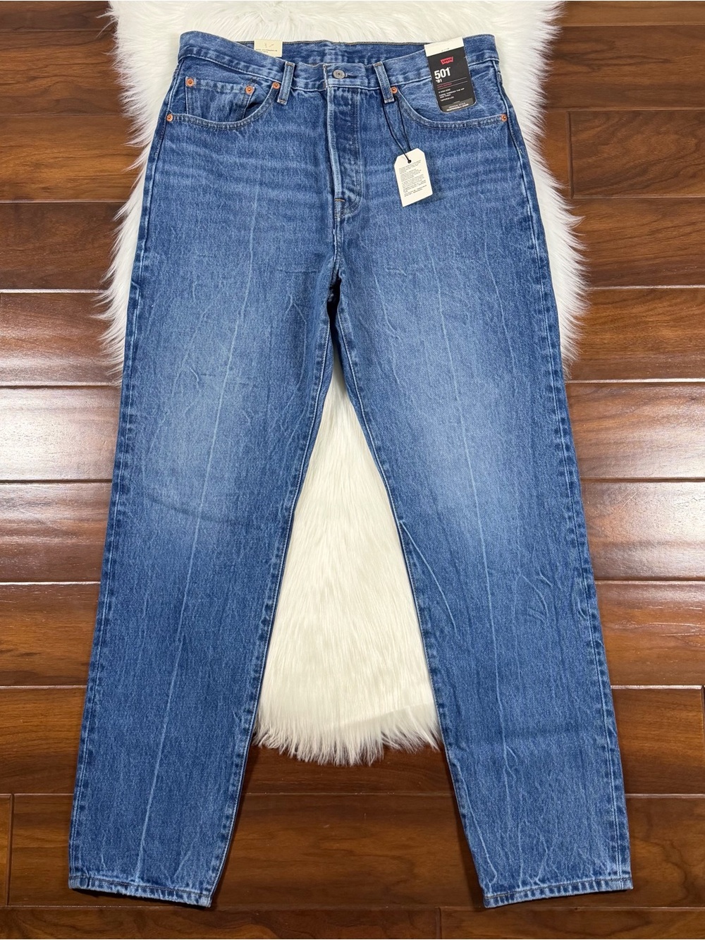 Levi's Women's Size 32 X 31 Blue Beauty 501 '81 Denim‎ Jeans